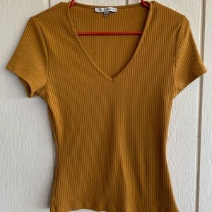 Ribbed Tee